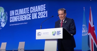 Cortizo se queja en la cumbre de Glasgow de la falta de apoyo a países como Panamá que tienen carbono negativo