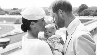 Bautizan a Archie, el hijo de Enrique y Meghan