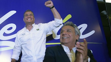 Candidato oficialista encabeza la elección presidencial en Ecuador