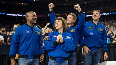 Artemis II: quiénes son los 4 astronautas que viajarán a la Luna