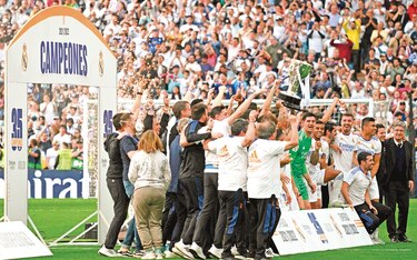 Real Madrid, campeón con goleada