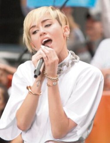 Miley Cyrus está de gira en europa tras malestar