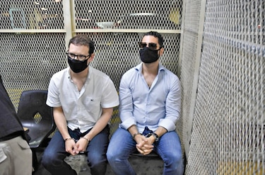 Ricardo Alberto y Luis Enrique Martinelli Linares se reunieron con el FBI, antes de su captura