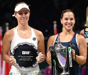 Cibulkova sorprende a Kerber y gana Copa WTA