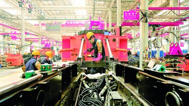 Industria china mantiene buen ritmo