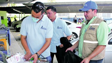 Aupsa decomisa 182 toneladas de alimentos