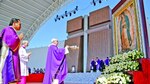 FRANCISCO SALUDA A LOS NIÑOS ENFERMOS