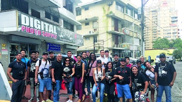 La caminata de los fotógrafos