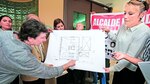 Los indignados por el caos urbano