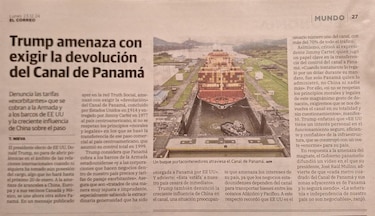 Así publicaron los diarios del mundo las amenazas de Trump de reclamar el Canal Panamá