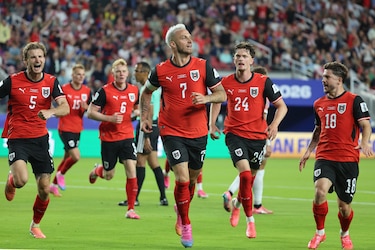 Austria sufre lo indecible para doblegar a la debutante Jordania