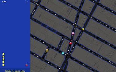 Google Maps convierte ciudades en el famoso videojuego Pac-Man