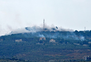 El ejército israelí responde con bombardeos a nuevo lanzamiento de proyectiles desde Líbano