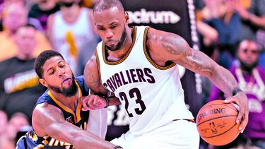 LeBron anota 41, Cavs vencen a Pacers en la NBA