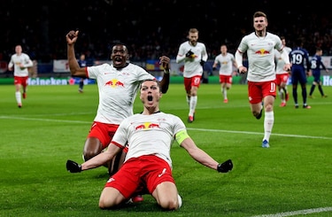 El Leipzig golea al Tottenham de Mourinho y logra histórico pase a cuartos de final