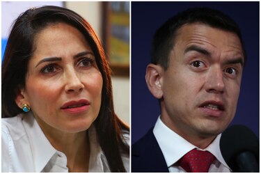 Luisa González y Daniel Noboa van a segunda vuelta en Ecuador