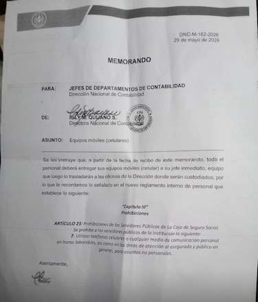 CSS retrocede y deja sin efecto medida sobre el uso de celulares entre funcionarios