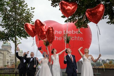 Suiza da un ‘sí’ rotundo al matrimonio homosexual