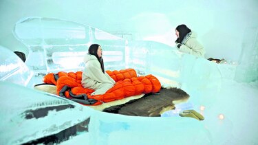 ‘suite’ permite dormir a 8 grados bajo cero en JAPÓN
