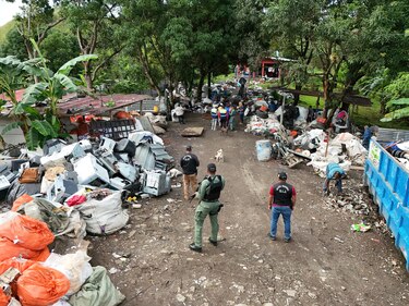 Autoridades frenan quema ilegal en cerro Patacón y detienen a cinco personas