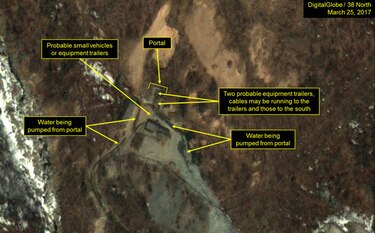 Imágenes de satélite muestran preparativos para prueba nuclear en Corea del Norte