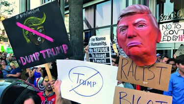 Trump matiza temas de muro e inmigrantes