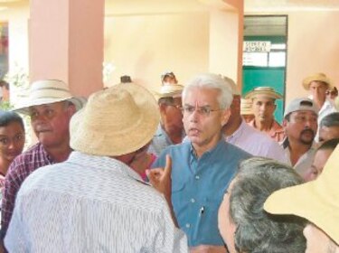 Otro rechazo al sistema de riego
