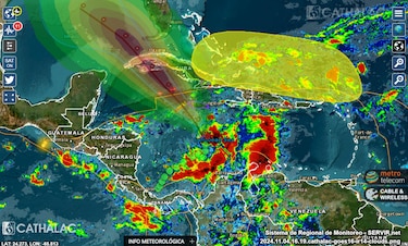 Advertencia en el Caribe: ciclón 18 podría convertirse en huracán Rafael