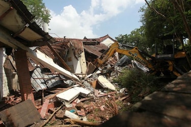 Trabajos de demolición en casas de Noriega tomarán dos semanas