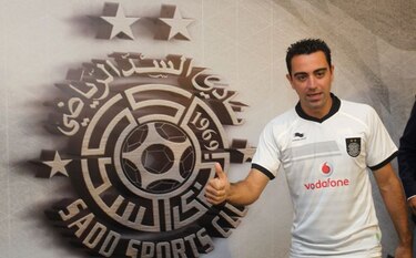 Xavi Hernández es presentado por su nuevo equipo en Catar