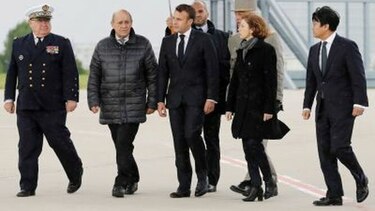 Turistas franceses secuestrados en Benin fueron recibidos a su regreso por Macron