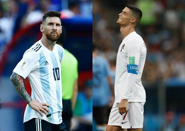 Messi y CR7, dos reyes sin corona mundial