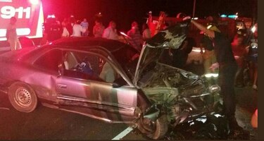 Muere bebé y resultan heridas seis personas durante accidente en Guararé