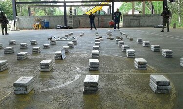 Decomisan 224 kilos de droga durante operativo del Senafront en Darién