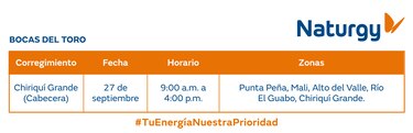 Trabajos de mantenimiento en la red eléctrica del 22 al 28 de septiembre 2025