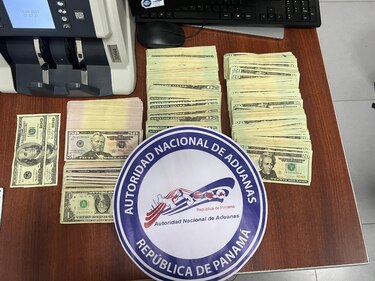 Retienen más de 25 mil dólares a dos pasajeros colombianos en Panamá Pacífico