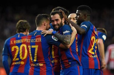 El Barcelona gana al Athletic con gol de Messi y se acerca al Real Madrid