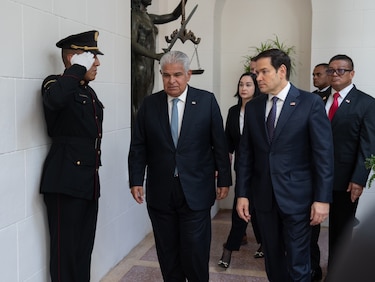 ‘Cuando un gobierno expresa interés en ser un aliado y socio de los Estados Unidos, eso conlleva recompensas’, Marco Rubio tras su visita a Panamá