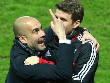Pep Guardiola rompe la tradición y celebra sin ducha de cerveza