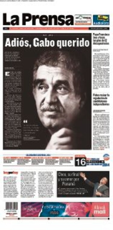 Portada de la 'La Prensa', entre las 10 mejores