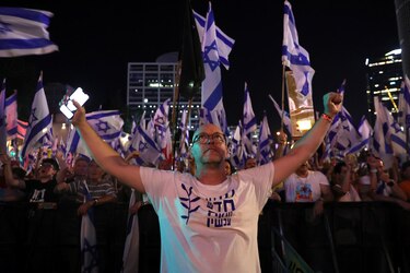 Multitudinarias protestas en Israel contra la reforma judicial: ‘¡Nada nos detendrá!’