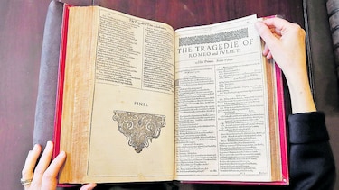VENDEN EJEMPLAR DE ANTOLOGÍA DE SHAKESPEARE