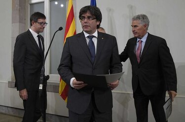 Cataluña aprueba votación de independencia para el próximo 1 de octubre