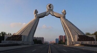 Corea del Norte derriba un simbólico monumento de unificación con el Sur