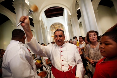 Arzobispo Ulloa en Domingo de Ramos: ‘No nos burlemos’ de los migrantes que pasan por ‘esa difícil selva del Darién’