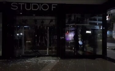 Arrestaron a 11 personas que vandalizaron y hurtaron mercancía de la tienda Studio F en vía España