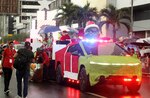Más de 300 mil personas en el desfile de Navidad de ciudad de Panamá