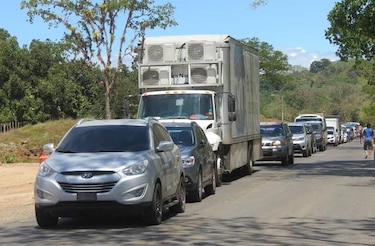 Interamericana estuvo cerrada por cinco horas; indígenas exigen respuestas