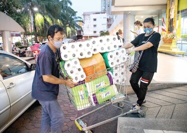 ¿A qué se debe el frenesí por el papel higiénico?