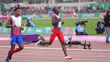 El panameño Alonso Edward avanza a la final de los 200 metros de los Juegos Panamericanos